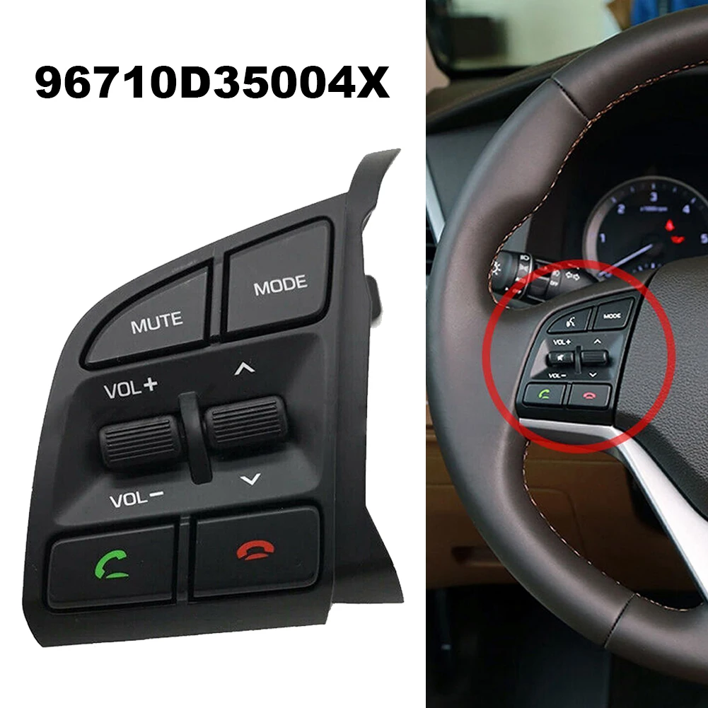 1pc Steering Wheel Control Switch Plastic 96710D35004X For Hyundai Tucson 16-18 Plug-and-play Direct Replacement Car Parts
1pc Steering Wheel Control Switch Plastic 96710D35004X For Hyundai Tucson 16-18 Plug-and-play Direct Replacement Car Parts