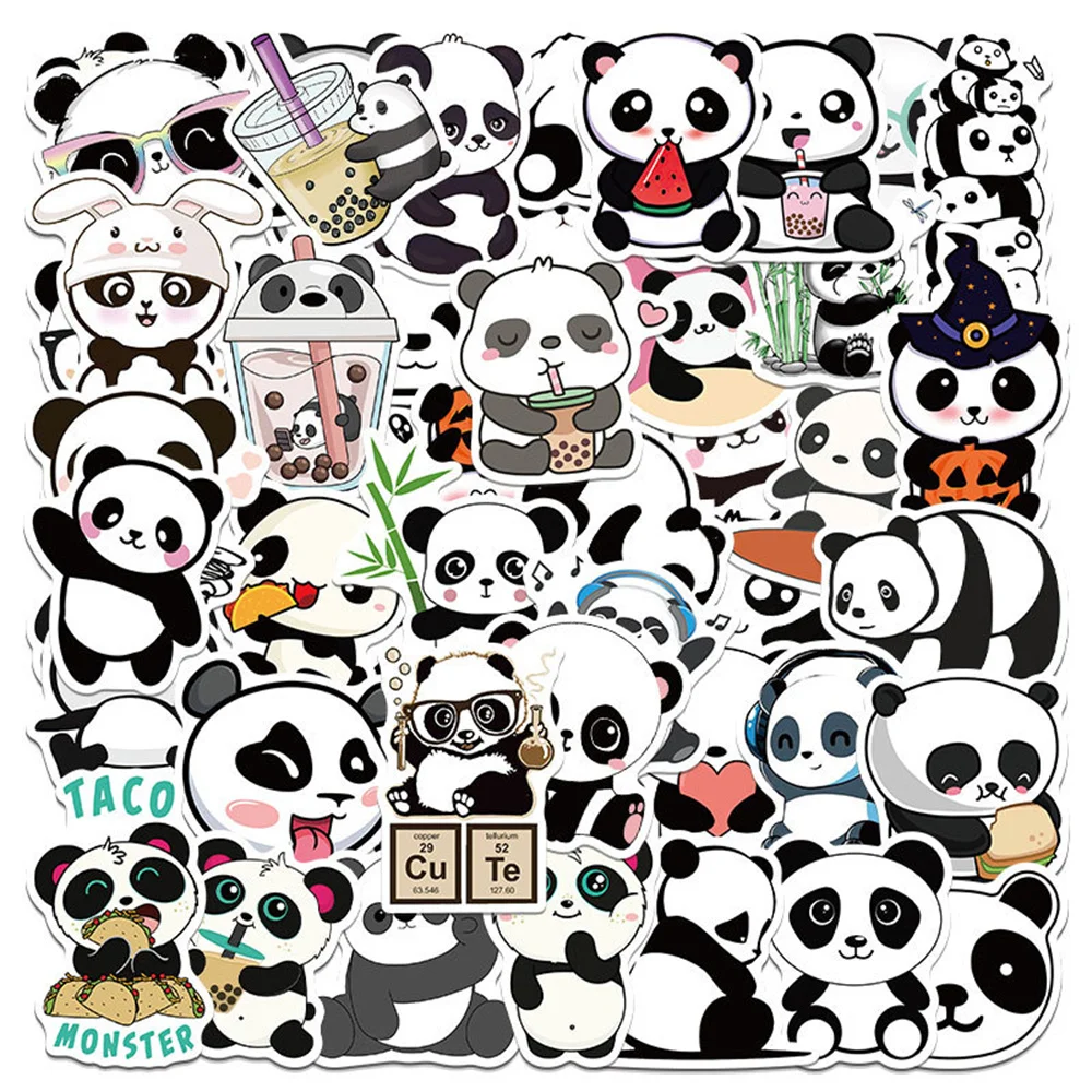 50PCS Cartoon Cute Panda Graffiti Waterproof Sticker Suitcase Notebook Refrigerator SkateboardStationeryBoxHelmetWholesale
50PCS Cartoon Cute Panda Graffiti Waterproof Sticker Suitcase Notebook Refrigerator SkateboardStationeryBoxHelmetWholesale