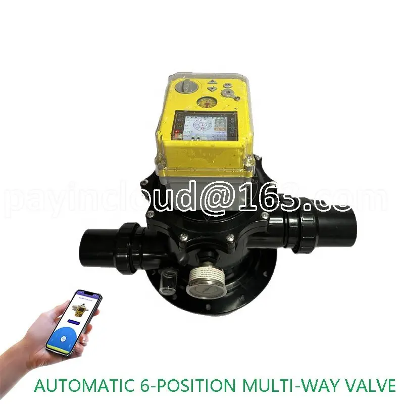 Swimming Pool Sand Filter Top Mounted Valve Side Mounted Valve WIFI Smart Actuator 6-Way Backwash Valve
Swimming Pool Sand Filter Top Mounted Valve Side Mounted Valve WIFI Smart Actuator 6-Way Backwash Valve