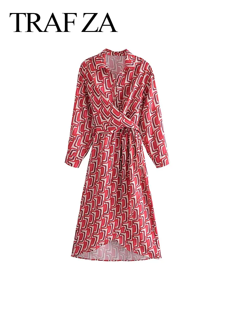 TRAF ZA Spring and Autumn Retro Plaid Shirt Dress Single Breasted Midi Skirt Ladies Street Casual Commuter Office Clothing Top
TRAF ZA Spring and Autumn Retro Plaid Shirt Dress Single Breasted Midi Skirt Ladies Street Casual Commuter Office Clothing Top
