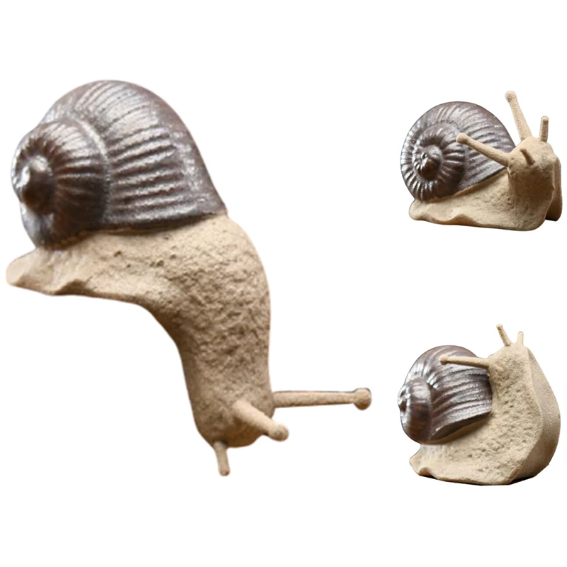 Small Snail Collection Ornaments Bonsai Mini Landscape Outdoor Garden Animal Sculpture Office Desk Living Decor 2021
Small Snail Collection Ornaments Bonsai Mini Landscape Outdoor Garden Animal Sculpture Office Desk Living Decor 2021