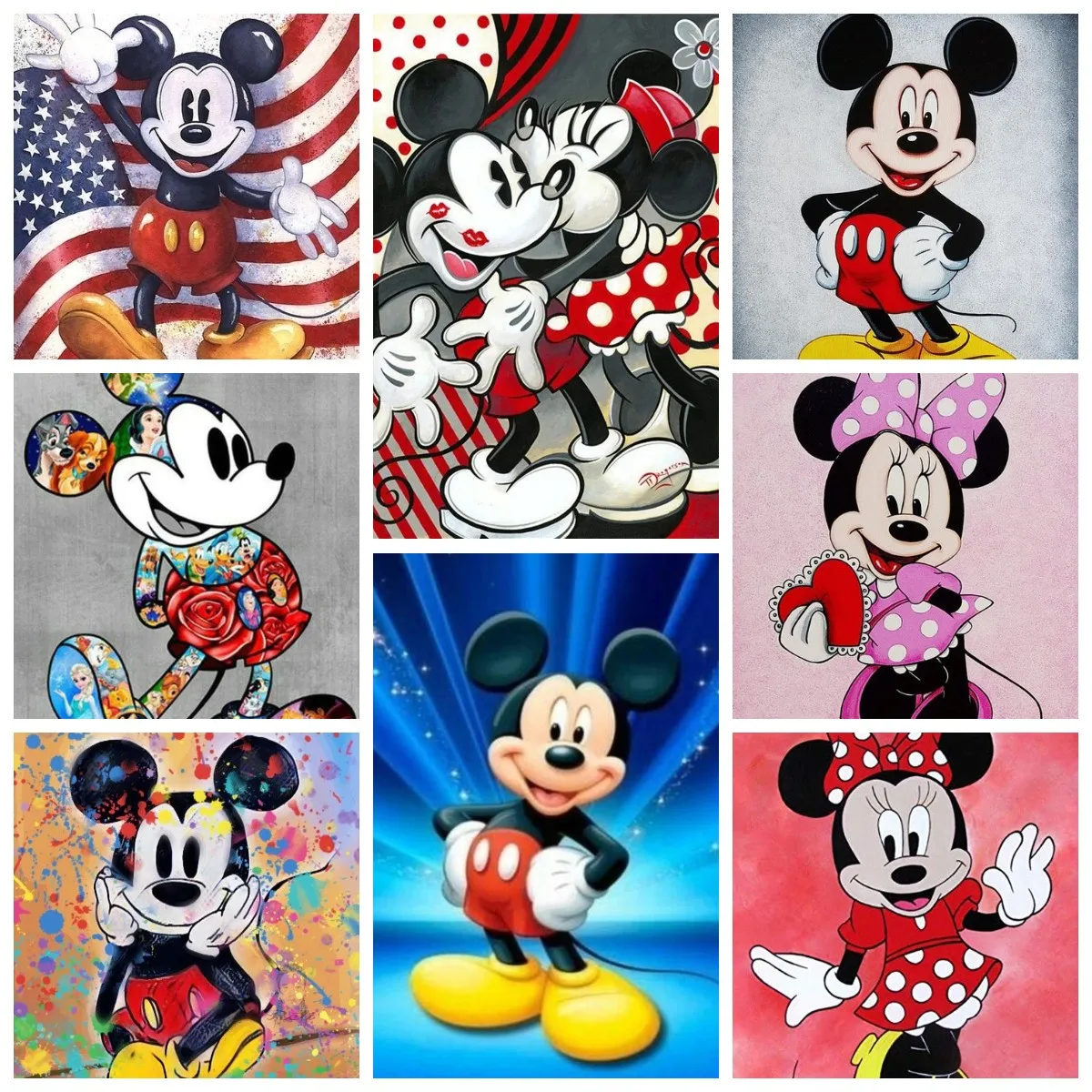 Disney 5D Diamond Painting Round Drill Diamond Embroidery Animals Mickey Minnie Mouse Pictures Of Rhinestones Mosaic Home Decor
Disney 5D Diamond Painting Round Drill Diamond Embroidery Animals Mickey Minnie Mouse Pictures Of Rhinestones Mosaic Home Decor