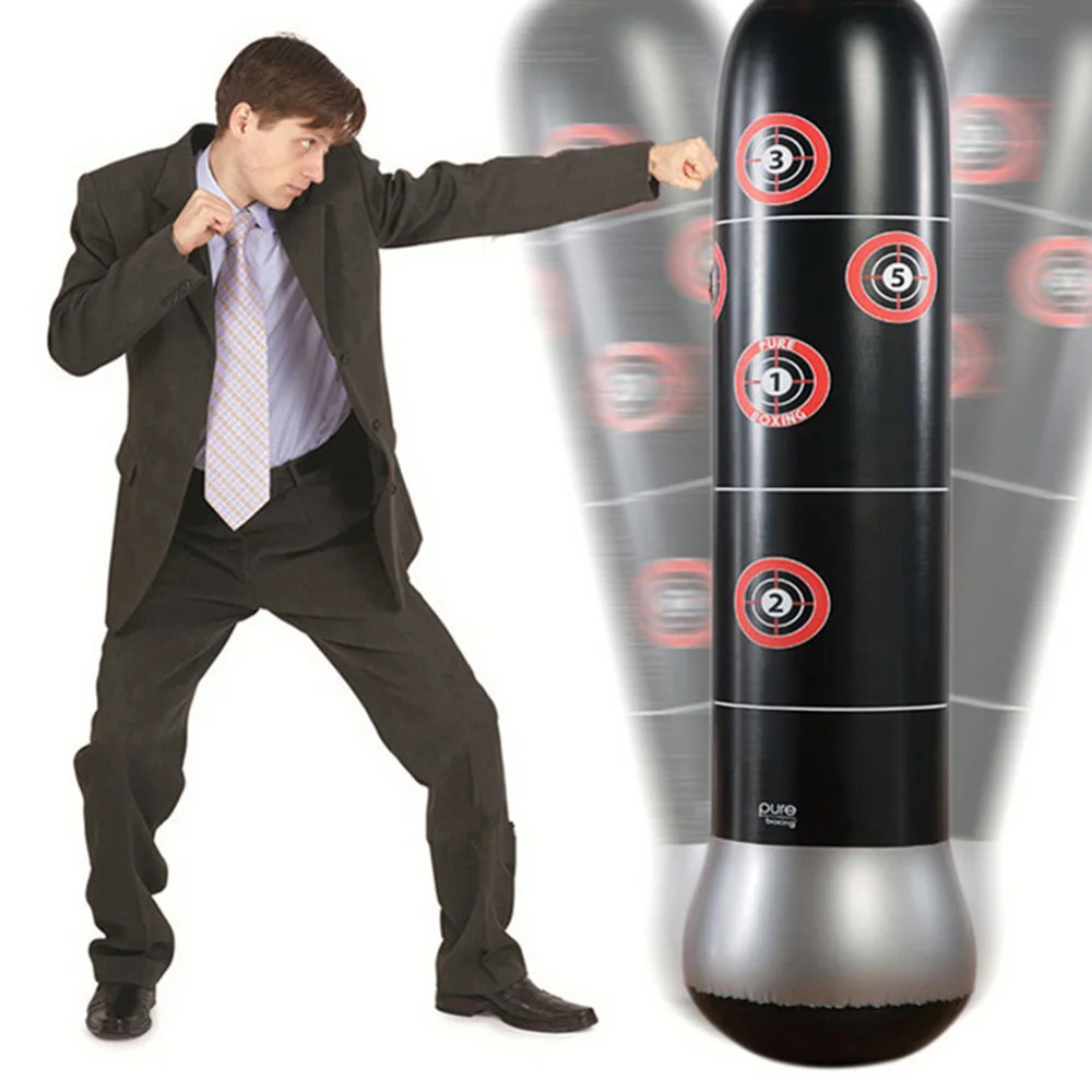 Inflatable Fitness Boxing Punching Bag 160cm PVC Inflatable Thickening Boxing Column Tumbler Fighting Column
Inflatable Fitness Boxing Punching Bag 160cm PVC Inflatable Thickening Boxing Column Tumbler Fighting Column