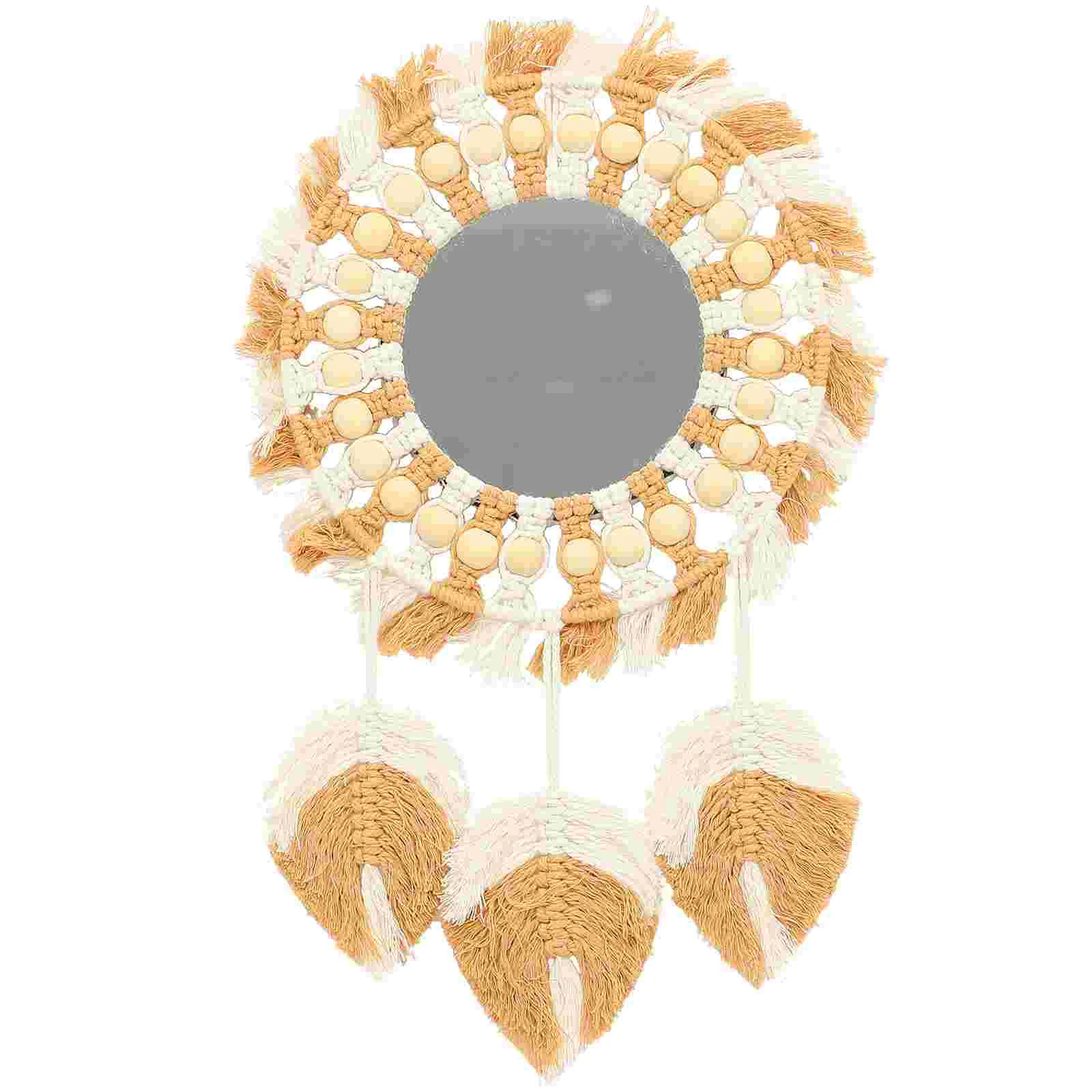 Mirror Wall Decor Macrame Hanging Bedroom Rope Decorative Cotton Asthetically Circle Pleasing Makeup Bohemian Woven Round Fringe
Mirror Wall Decor Macrame Hanging Bedroom Rope Decorative Cotton Asthetically Circle Pleasing Makeup Bohemian Woven Round Fringe