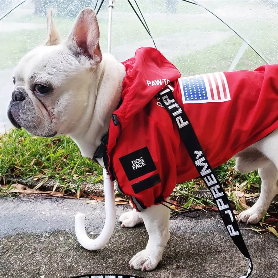 NEW Dogface Pet Clothes Fashion Dog Raincoat Windproof Waterproof Dog Jacket Windbreaker French Bulldog Reflective Coats Large D
NEW Dogface Pet Clothes Fashion Dog Raincoat Windproof Waterproof Dog Jacket Windbreaker French Bulldog Reflective Coats Large D