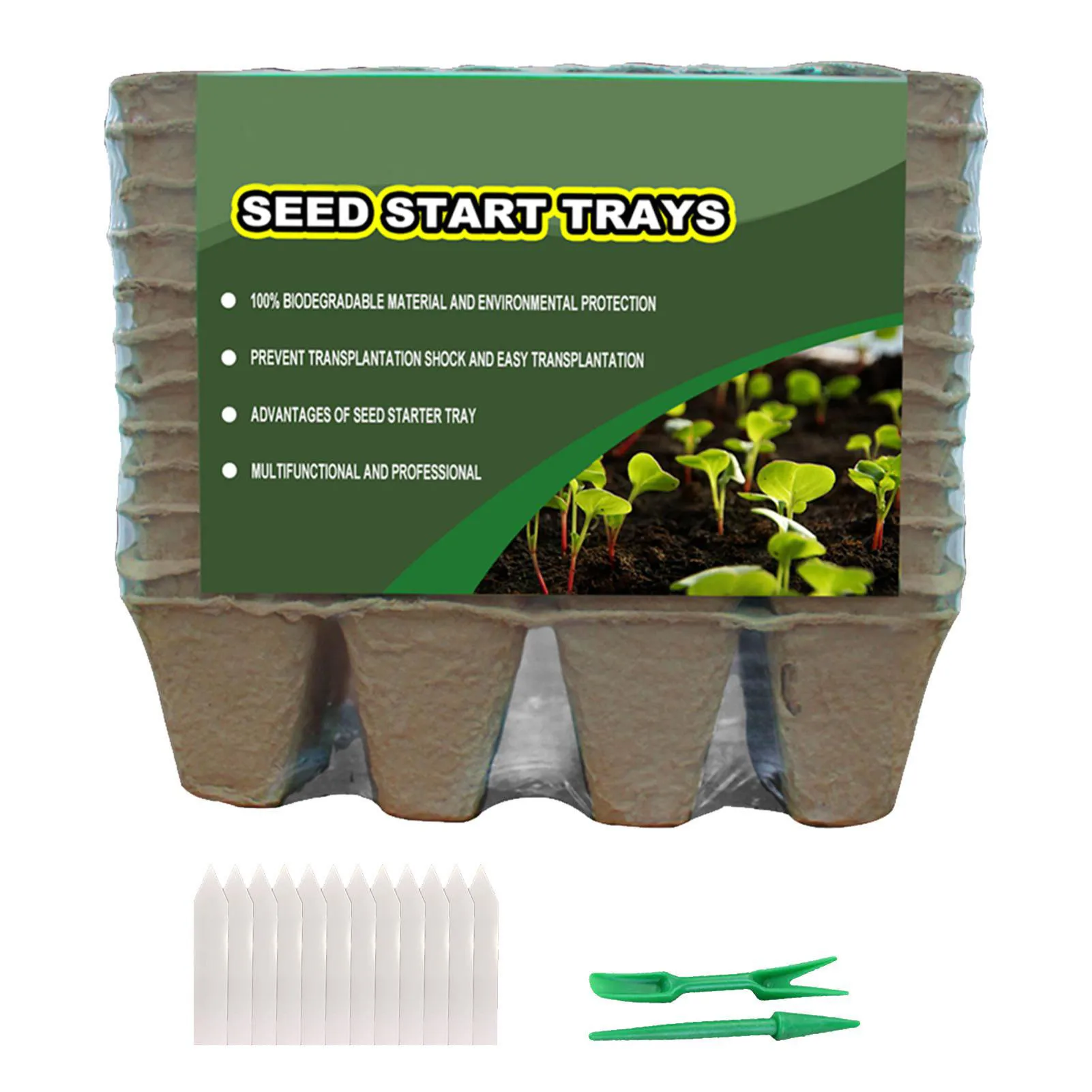 12 Compartment Pulp Peat Pot Planting Set For Outdoor Plants Biodegradable Paper Pulp Cultivation Cup Nursery Cup Starters Plant
12 Compartment Pulp Peat Pot Planting Set For Outdoor Plants Biodegradable Paper Pulp Cultivation Cup Nursery Cup Starters Plant
