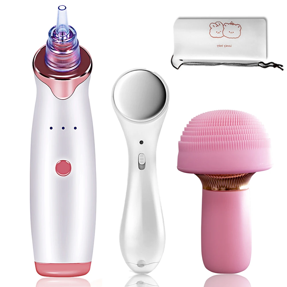 Щетка для очищения лица для удаления угрей вакуумный массажер для лица глубокое очищение пор вибрационные щетки для мытья лица Косметическ...
Щетка для очищения лица для удаления угрей вакуумный массажер для лица глубокое очищение пор вибрационные щетки для мытья лица Косметическ...