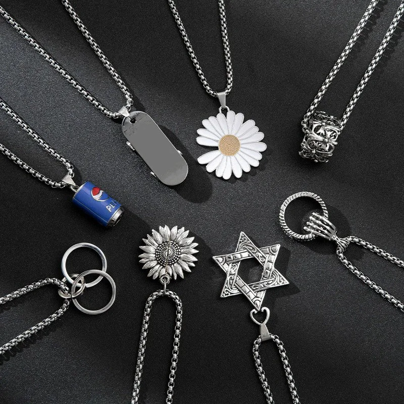 Rigid Hip-hop For Men Women Long Cool Neck Chain Accessories Fashion Pendant Simple Name Necklace Personalised Anime Kol Saati
Rigid Hip-hop For Men Women Long Cool Neck Chain Accessories Fashion Pendant Simple Name Necklace Personalised Anime Kol Saati