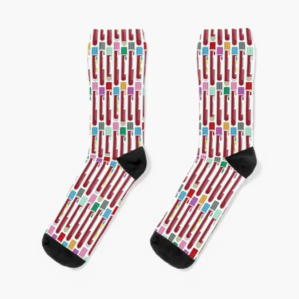 Phlebotomy Blood Tubes Crew Socks Autumn Unisex Cartoon Pattern Winter Best Ladies Short Comfortable Girls Cotton Mens Women
Phlebotomy Blood Tubes Crew Socks Autumn Unisex Cartoon Pattern Winter Best Ladies Short Comfortable Girls Cotton Mens Women
