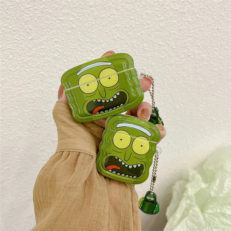 Funny Scientist Cucumber Rick Case for Apple AirPods 1 2 3 Pro Cases Cover IPhone Bluetooth Earbuds Earphone Air Pod Pods Case
Funny Scientist Cucumber Rick Case for Apple AirPods 1 2 3 Pro Cases Cover IPhone Bluetooth Earbuds Earphone Air Pod Pods Case