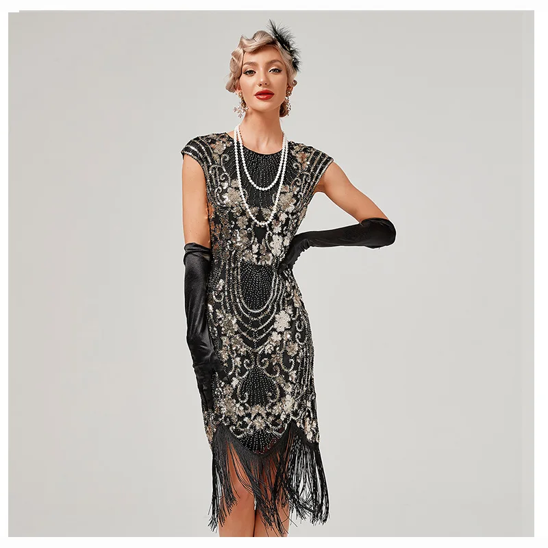 Plus Size 1920s Art Deco Long Fringed Sequin Beads Flapper Roaring 20s Great Gatsby Art Deco Charleston Downton Abbey Bridesmaid
Plus Size 1920s Art Deco Long Fringed Sequin Beads Flapper Roaring 20s Great Gatsby Art Deco Charleston Downton Abbey Bridesmaid