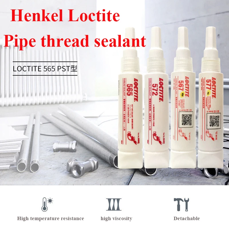 50ml Loctite 565 577 567 pipe thread sealant seal anaerobic glue pipe seal strong glue high temperature liquid raw material belt
50ml Loctite 565 577 567 pipe thread sealant seal anaerobic glue pipe seal strong glue high temperature liquid raw material belt