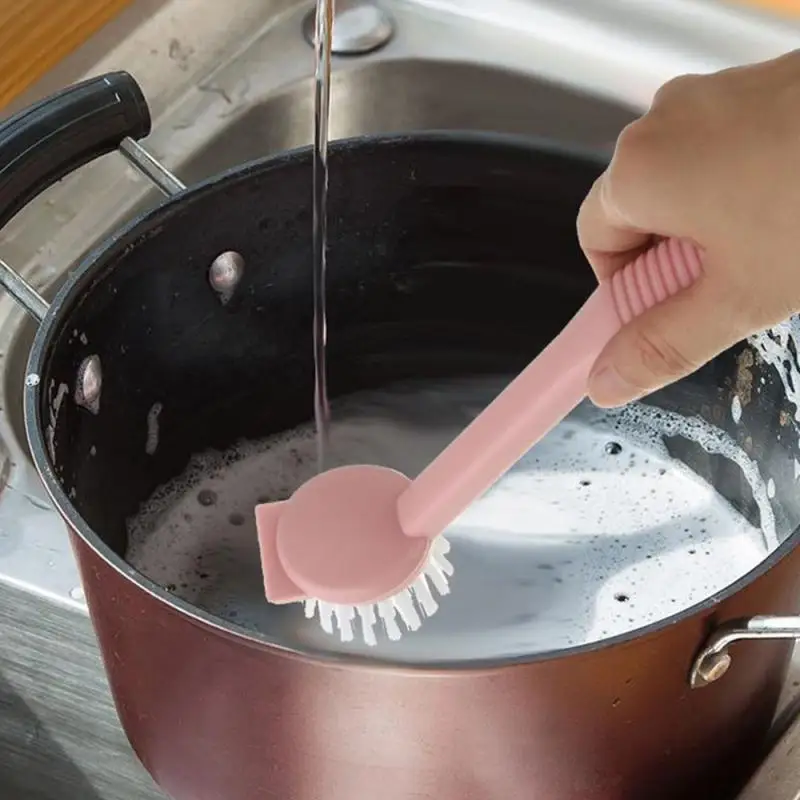 Щетка для стиральной кастрюли, интегрированная конструкция, круглая кухонная щетка, очистка кухни, очистка на периферии, пластиковая щетка для чистки, щетка для чистки 
Щетка для стиральной кастрюли, интегрированная конструкция, круглая кухонная щетка, очистка кухни, очистка на периферии, пластиковая щетка для чистки, щетка для чистки