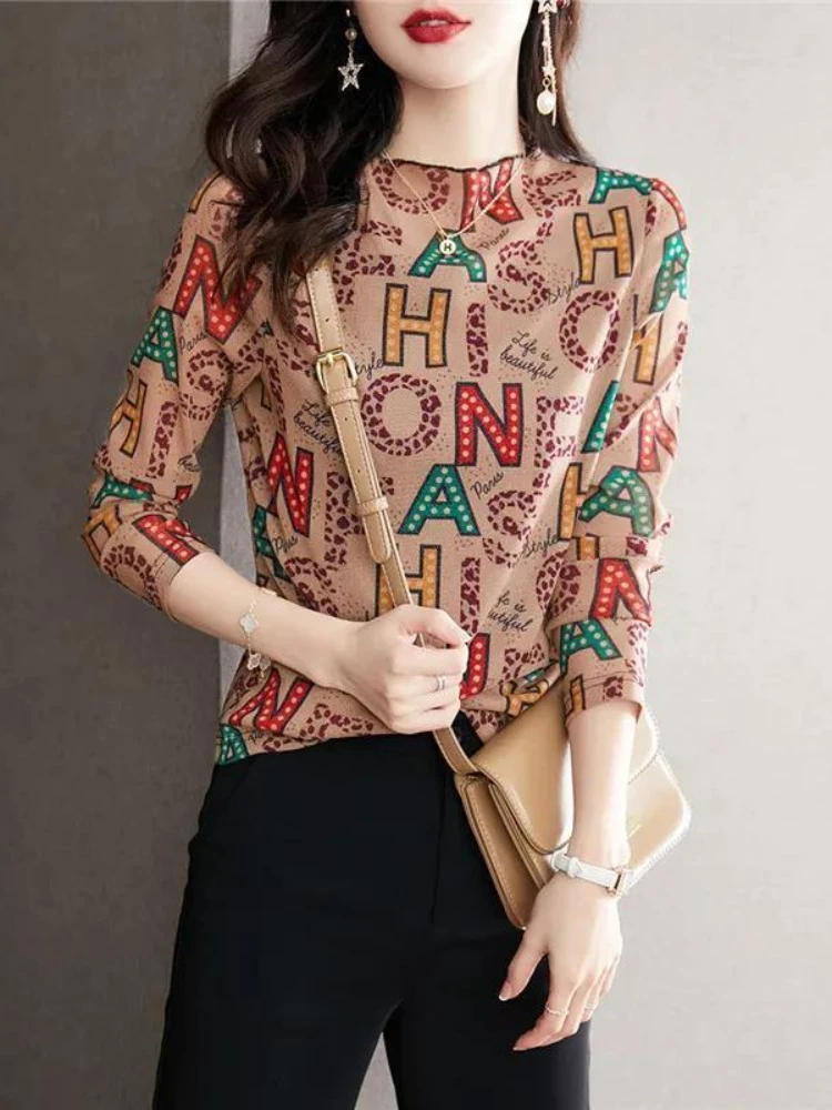 2023 Woman T-shirt Graphic Top for Women Turtleneck with Print Tee TshirtClothing Alt Tall Designer Beautiful Korean Style Emo
2023 Woman T-shirt Graphic Top for Women Turtleneck with Print Tee TshirtClothing Alt Tall Designer Beautiful Korean Style Emo