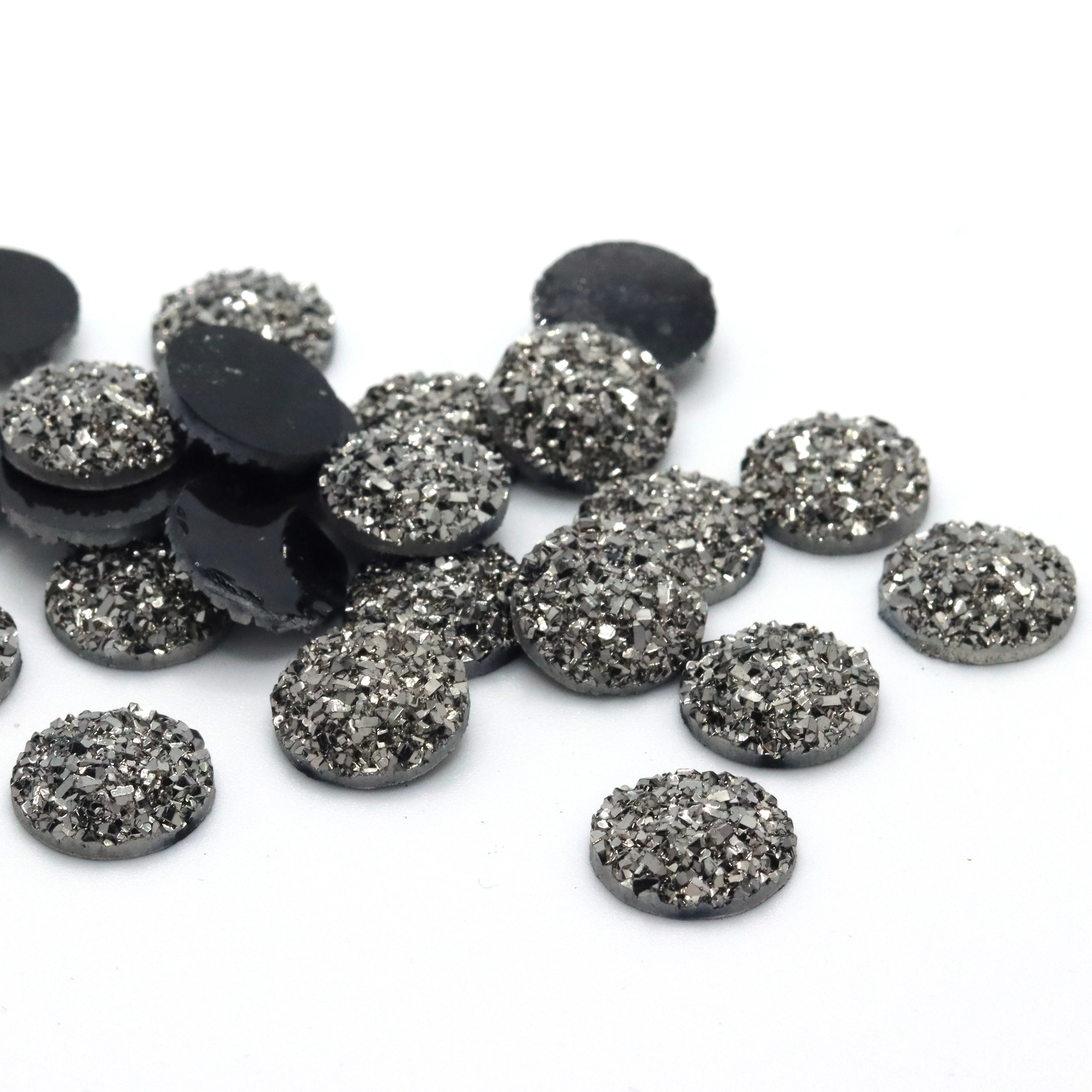 New 40pcs/100pcs metal gray Plated Color rhinestones 10mm 12mm FlatBack Resin Cabochons Cameo
New 40pcs/100pcs metal gray Plated Color rhinestones 10mm 12mm FlatBack Resin Cabochons Cameo