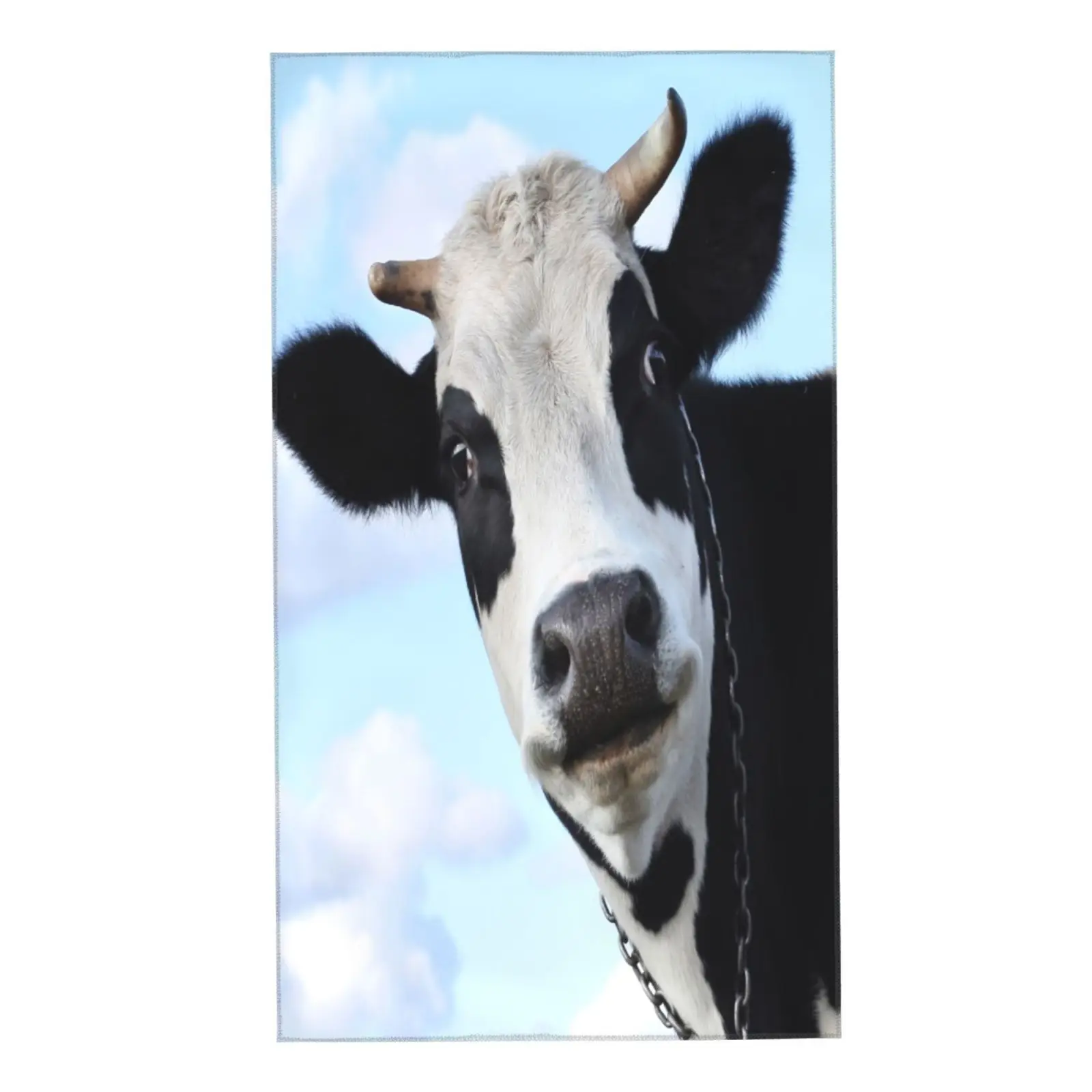 Face Towel Silly smiling cow on blue sky funny animal Soft Bath Hotel Spa Gym Sport Hand Towelstoallas microfibra secado rapido
Face Towel Silly smiling cow on blue sky funny animal Soft Bath Hotel Spa Gym Sport Hand Towelstoallas microfibra secado rapido