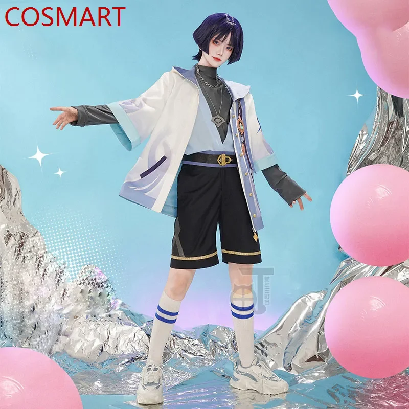COSMART Game Genshin Impact Wanderer костюмы для косплея, повседневная одежда, костюм из искусственной кожи, аниме одежда, Хэллоуин, Карнавальная форма
COSMART Game Genshin Impact Wanderer костюмы для косплея, повседневная одежда, костюм из искусственной кожи, аниме одежда, Хэллоуин, Карнавальная форма