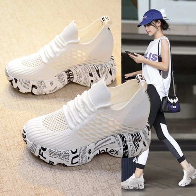 Кроссовки с массивной подошвой, дышащие сетчатые кроссовки с массивной подошвой, новинка весны 2022
Кроссовки с массивной подошвой, дышащие сетчатые кроссовки с массивной подошвой, новинка весны 2022