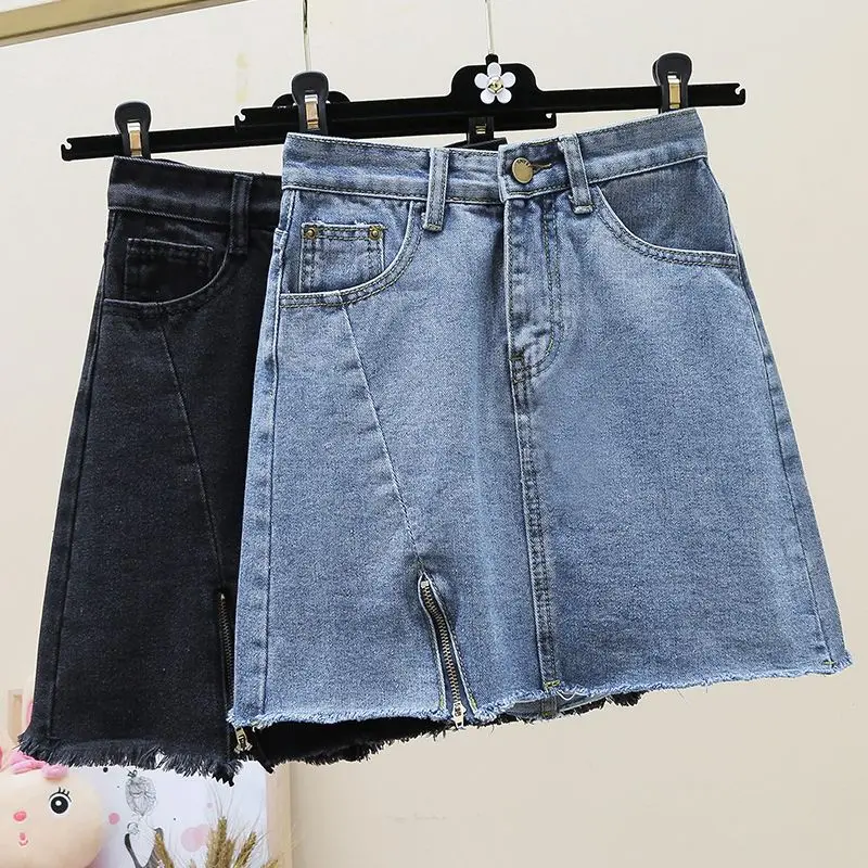 Woman Skirts High Waist Denim Skirt for Women Spring and Summer 2023 Skirt A- Line Short Skirt Mujer Faldas Saias Mulher Q365
Woman Skirts High Waist Denim Skirt for Women Spring and Summer 2023 Skirt A- Line Short Skirt Mujer Faldas Saias Mulher Q365