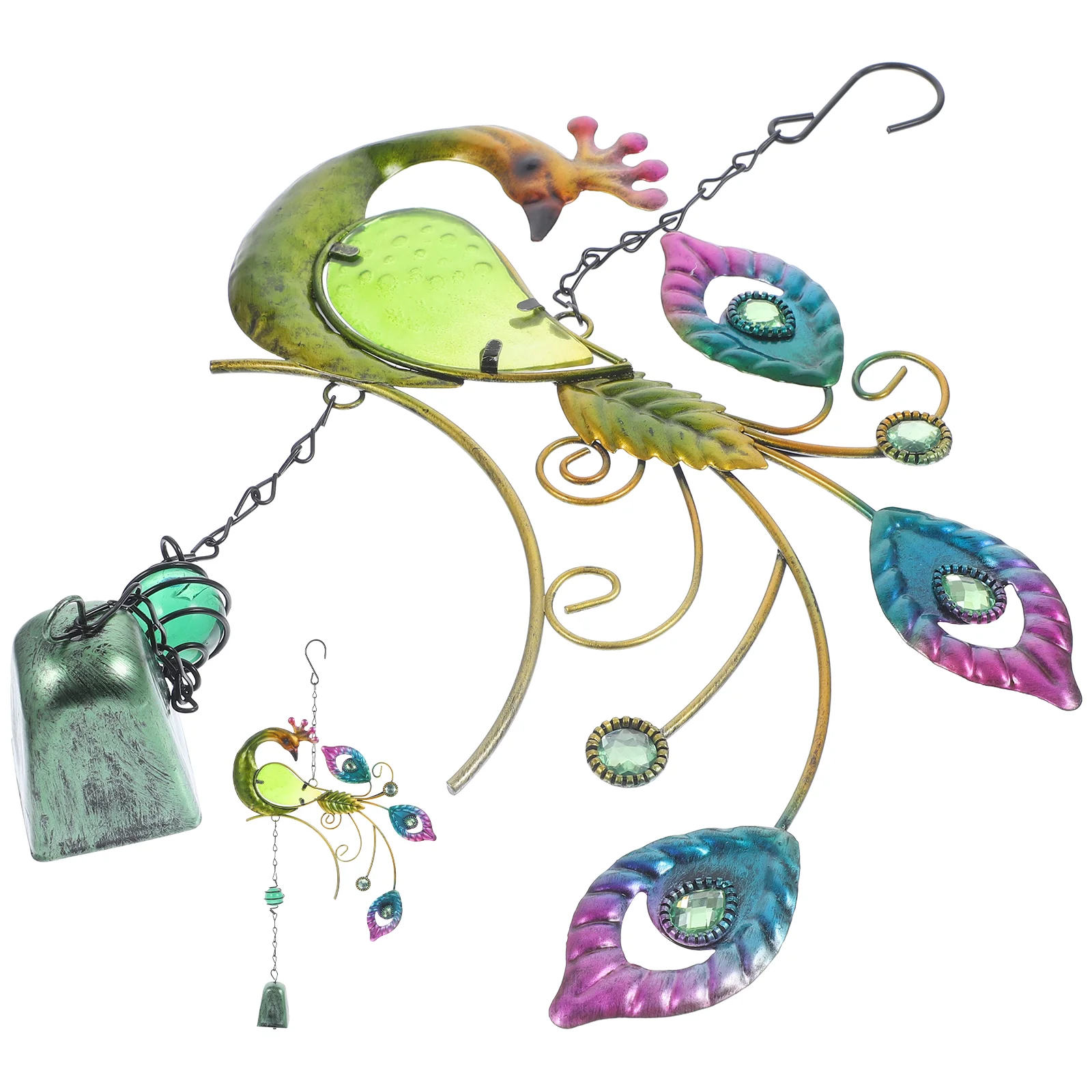 Wind Chime Bell Hanging Chimes Garden Bells Pendant Decorative Outdoor Balcony Catcher Sculpture Memorial Animal Metal Peafowl
Wind Chime Bell Hanging Chimes Garden Bells Pendant Decorative Outdoor Balcony Catcher Sculpture Memorial Animal Metal Peafowl