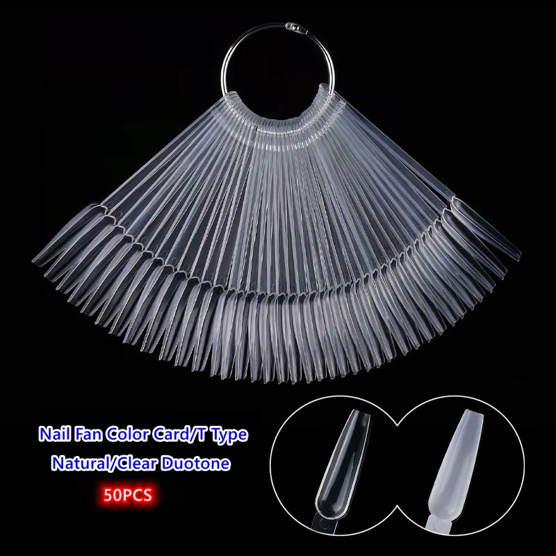 50/Set Nail Art Tips Display Practice Sticks Fan Shaped Nail Polish Swatches UV Gel Practice Display Stick Salon Clear Tools
50/Set Nail Art Tips Display Practice Sticks Fan Shaped Nail Polish Swatches UV Gel Practice Display Stick Salon Clear Tools