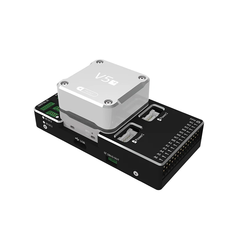 Новый Контроллер полета автопилота CUAV Pixhawk V5 Plus с модулем NEO V2 GPS для симулятора полета
Новый Контроллер полета автопилота CUAV Pixhawk V5 Plus с модулем NEO V2 GPS для симулятора полета