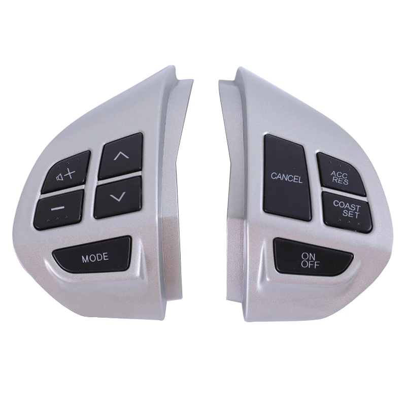 1 Pair 8602A057 Steering Wheel Cruise Control Switch Silver ABS Fit for Mitsubishi ASX Pajero L200 Outlander Lancer 2010-2012
1 Pair 8602A057 Steering Wheel Cruise Control Switch Silver ABS Fit for Mitsubishi ASX Pajero L200 Outlander Lancer 2010-2012