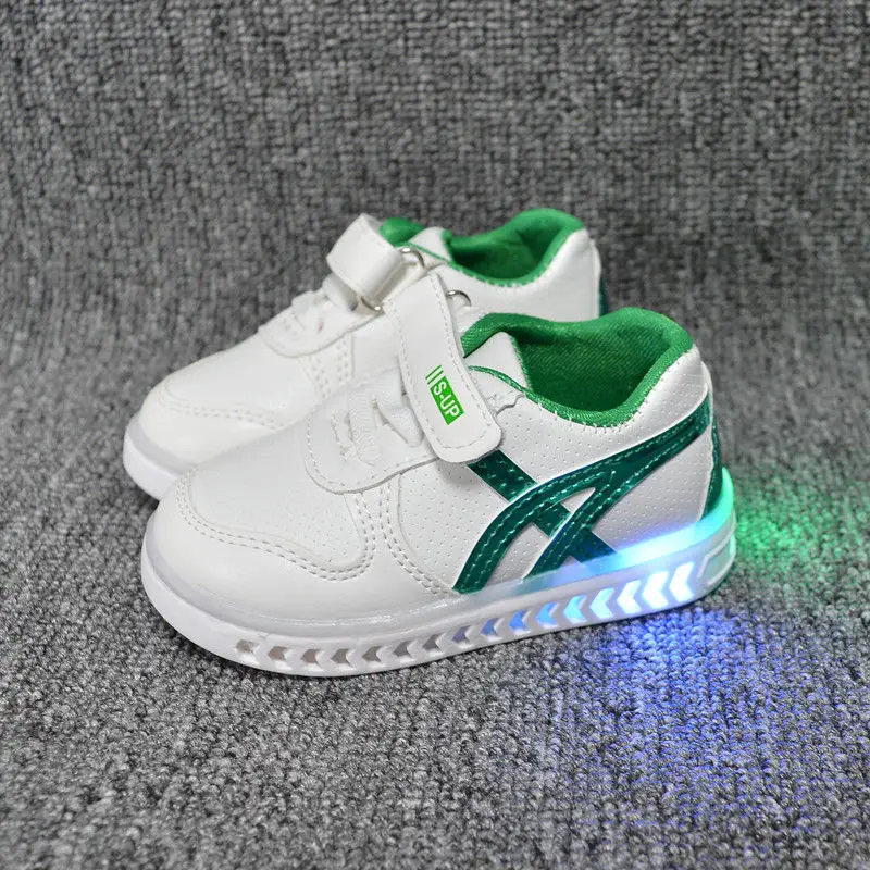 Toddler LED Shoes White Sneaker Boys Tennis Shoes Kids Baby Girl Running Shoes Glowing Sport Casual Sneakers Flat Shoes Non-Slip
Toddler LED Shoes White Sneaker Boys Tennis Shoes Kids Baby Girl Running Shoes Glowing Sport Casual Sneakers Flat Shoes Non-Slip