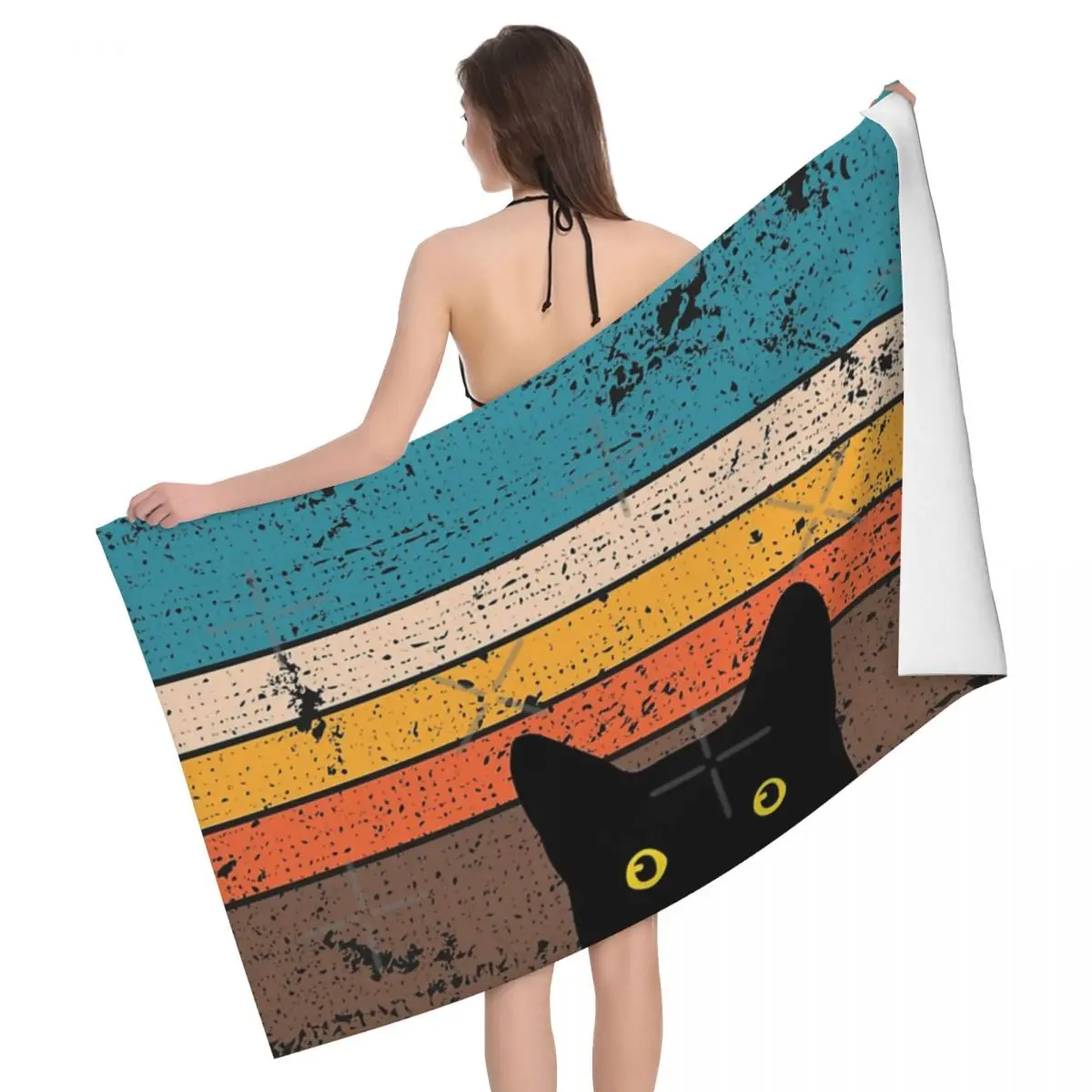 Банное полотенце в стиле ретро, 80x130 см
Банное полотенце в стиле ретро, 80x130 см