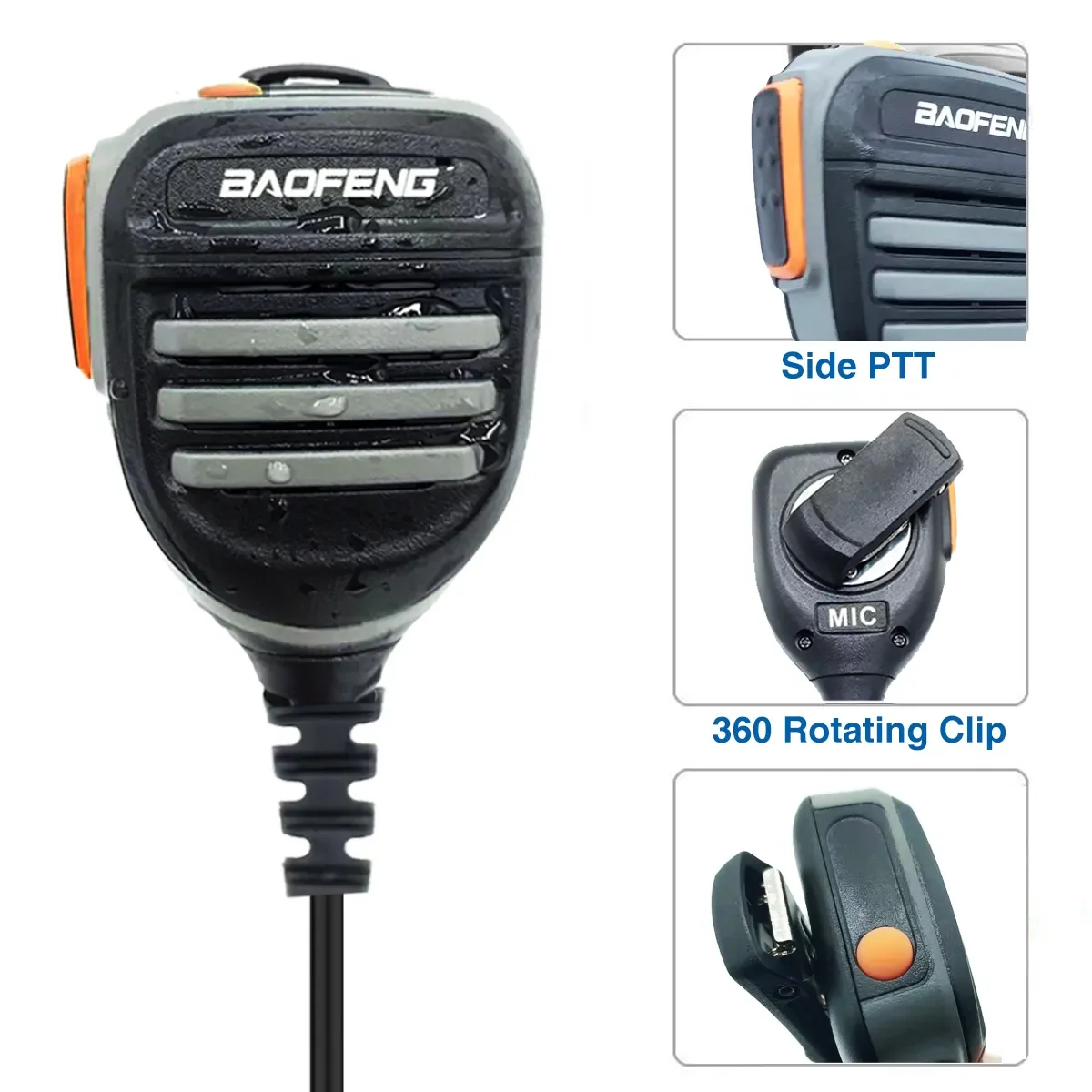 2022 Baofeng Walkie Talkie Speaker микрофон PTT Mic для Baofeng UV5R BF-888S UV 16 Pro двухсторонний радиосвязь 2 Pin водонепроницаемый
2022 Baofeng Walkie Talkie Speaker микрофон PTT Mic для Baofeng UV5R BF-888S UV 16 Pro двухсторонний радиосвязь 2 Pin водонепроницаемый