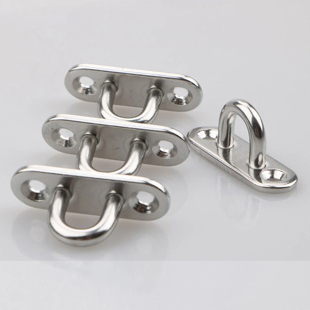 Replacement Hanging Plate Part 4pcs Accessories Boat Door Eye Plate Staple Fixed Buckle Marine Oblong Ring Hook
Replacement Hanging Plate Part 4pcs Accessories Boat Door Eye Plate Staple Fixed Buckle Marine Oblong Ring Hook