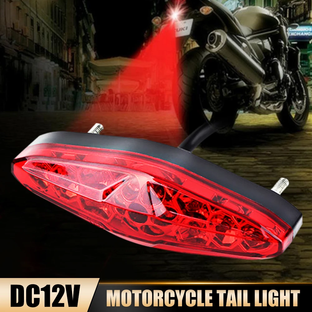 Universal 12V DC LED Brake Stop Tail Light Signal Indicators Motorcycle Motorbike Bike Rear Brake Light Motorcycle Accessories
Universal 12V DC LED Brake Stop Tail Light Signal Indicators Motorcycle Motorbike Bike Rear Brake Light Motorcycle Accessories