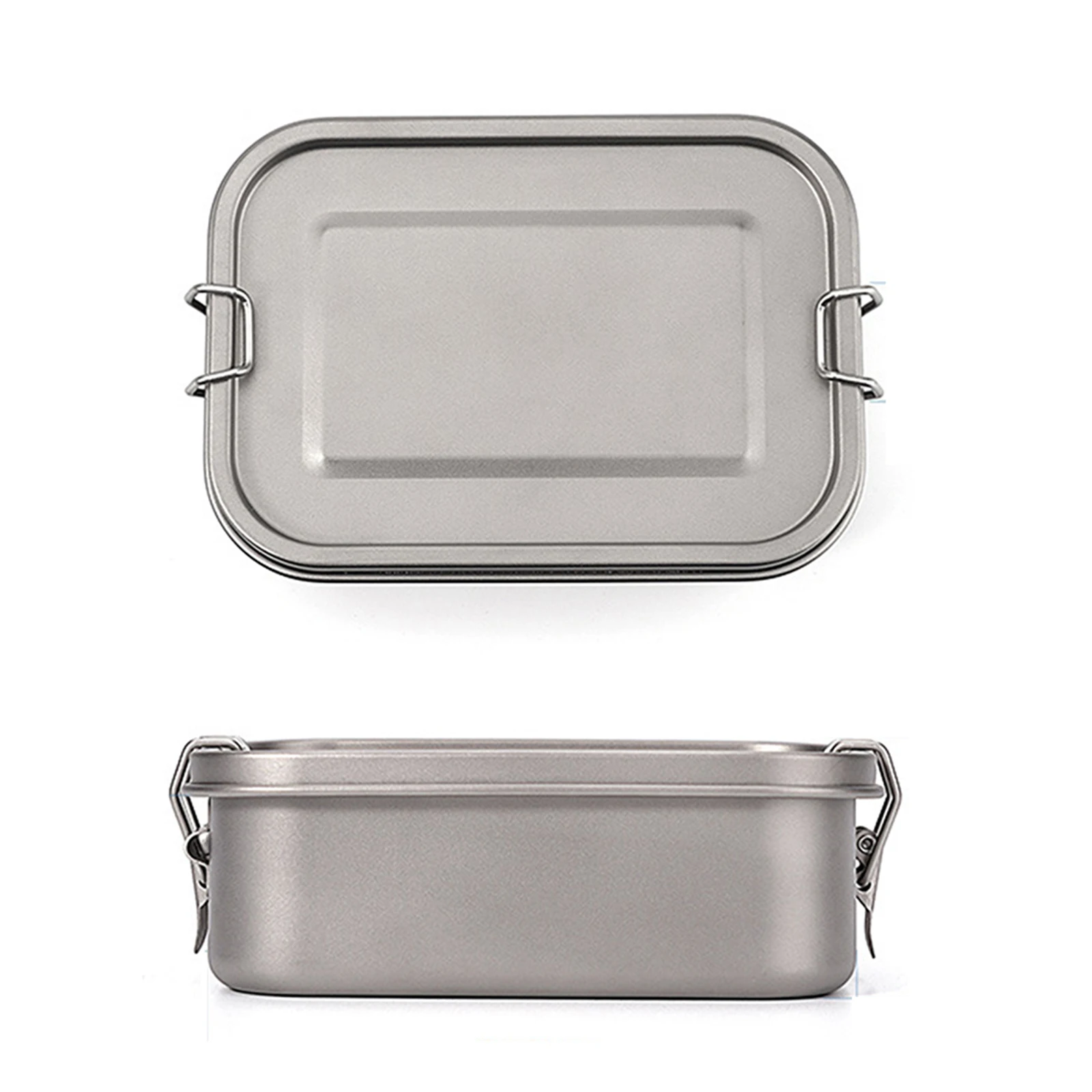 

Brand New High Quality Durable And Practical Lunch Box Portable 0.6mm Thick 17 * 12.2 * 6cm 172g / 6.1oz 800ml / 27oz