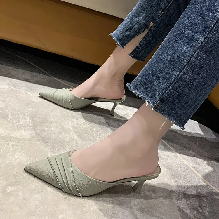 Women Slippers 2022 Sexy Elegant Outside Shoes Korean Fashion Casual Slippers Women
Women Slippers 2022 Sexy Elegant Outside Shoes Korean Fashion Casual Slippers Women