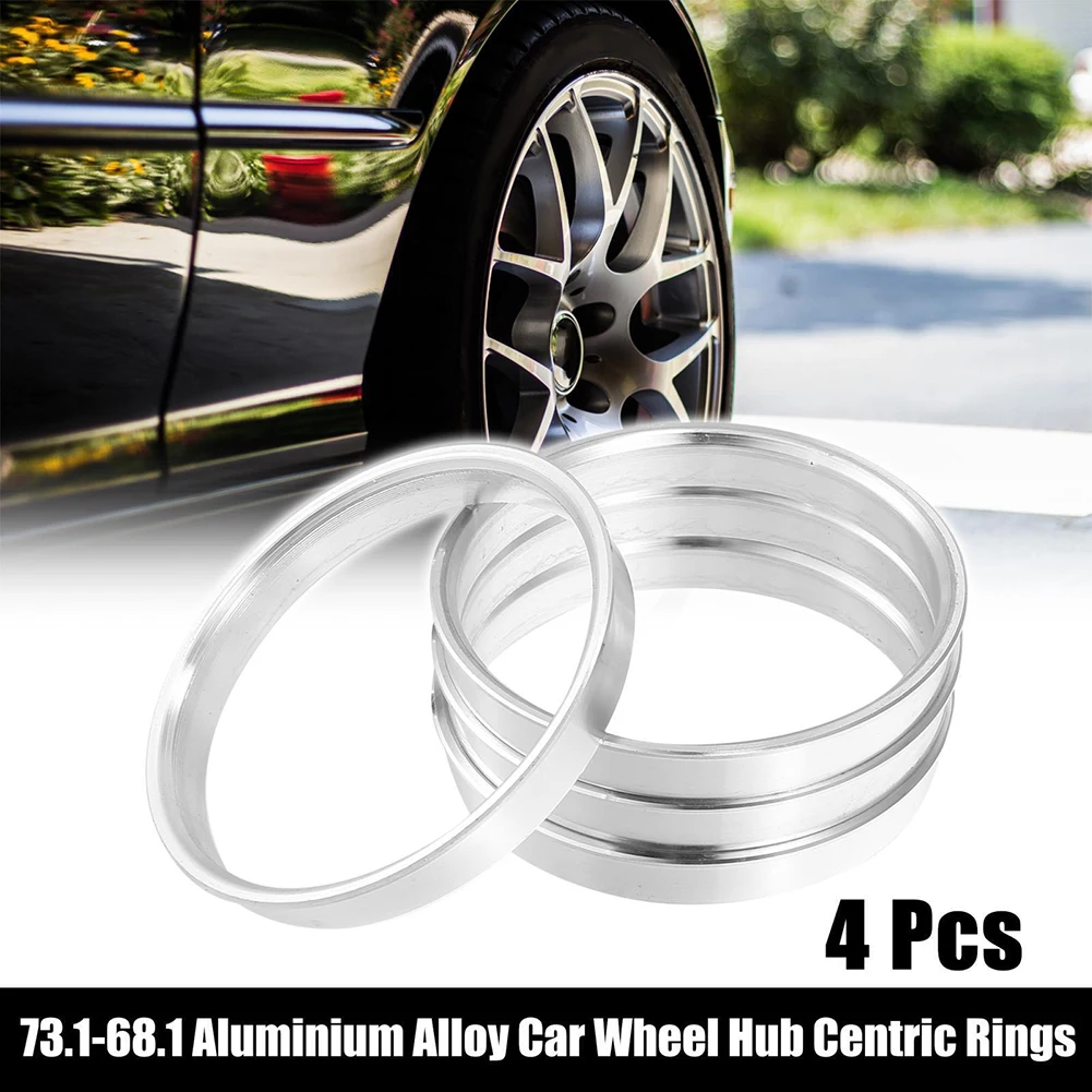 Wheel Spacer Hub Centric Rings Accessories 4pcs Aluminum Alloy Car Eliminate Vibration Exterior Decoration Gasket
Wheel Spacer Hub Centric Rings Accessories 4pcs Aluminum Alloy Car Eliminate Vibration Exterior Decoration Gasket