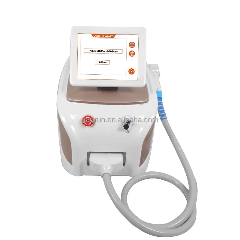 Yagrun Portable Use 1064 Diode Removal 808nm Machine Portable 808 nm Depilation 3 Wave Machino System
Yagrun Portable Use 1064 Diode Removal 808nm Machine Portable 808 nm Depilation 3 Wave Machino System