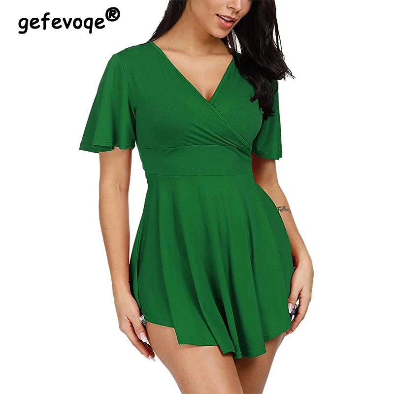 Sweet Casual Sexy Floral Printing Folds Long T-shirt Summer 2022 Streetwear Short Sleeve V-Neck Slim Tunic Tops Women's Clothing
Sweet Casual Sexy Floral Printing Folds Long T-shirt Summer 2022 Streetwear Short Sleeve V-Neck Slim Tunic Tops Women's Clothing