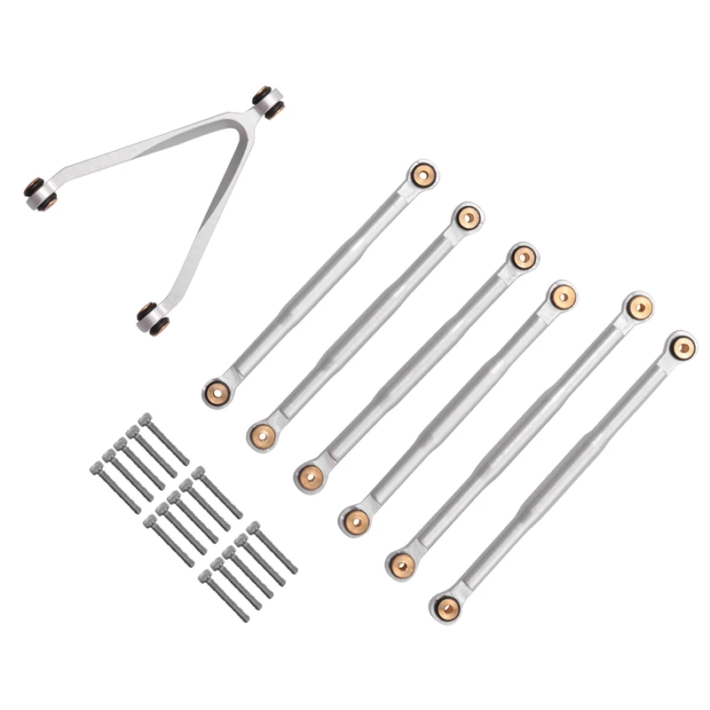 Metal Link Linkage Pull Rod Tie Rod Set For Axial SCX24 C10 B-17 AXI00001 AXI00002 1/24 RC Crawler Car Parts
Metal Link Linkage Pull Rod Tie Rod Set For Axial SCX24 C10 B-17 AXI00001 AXI00002 1/24 RC Crawler Car Parts