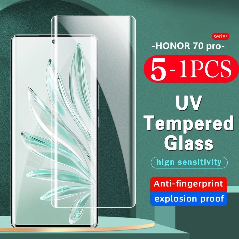 5-1Pcs 9D UV Glass For Honor 80 SE 70 60 50 pro screen protector Honor 30 pro plus UV Tempered Glass protective film smartphone
5-1Pcs 9D UV Glass For Honor 80 SE 70 60 50 pro screen protector Honor 30 pro plus UV Tempered Glass protective film smartphone