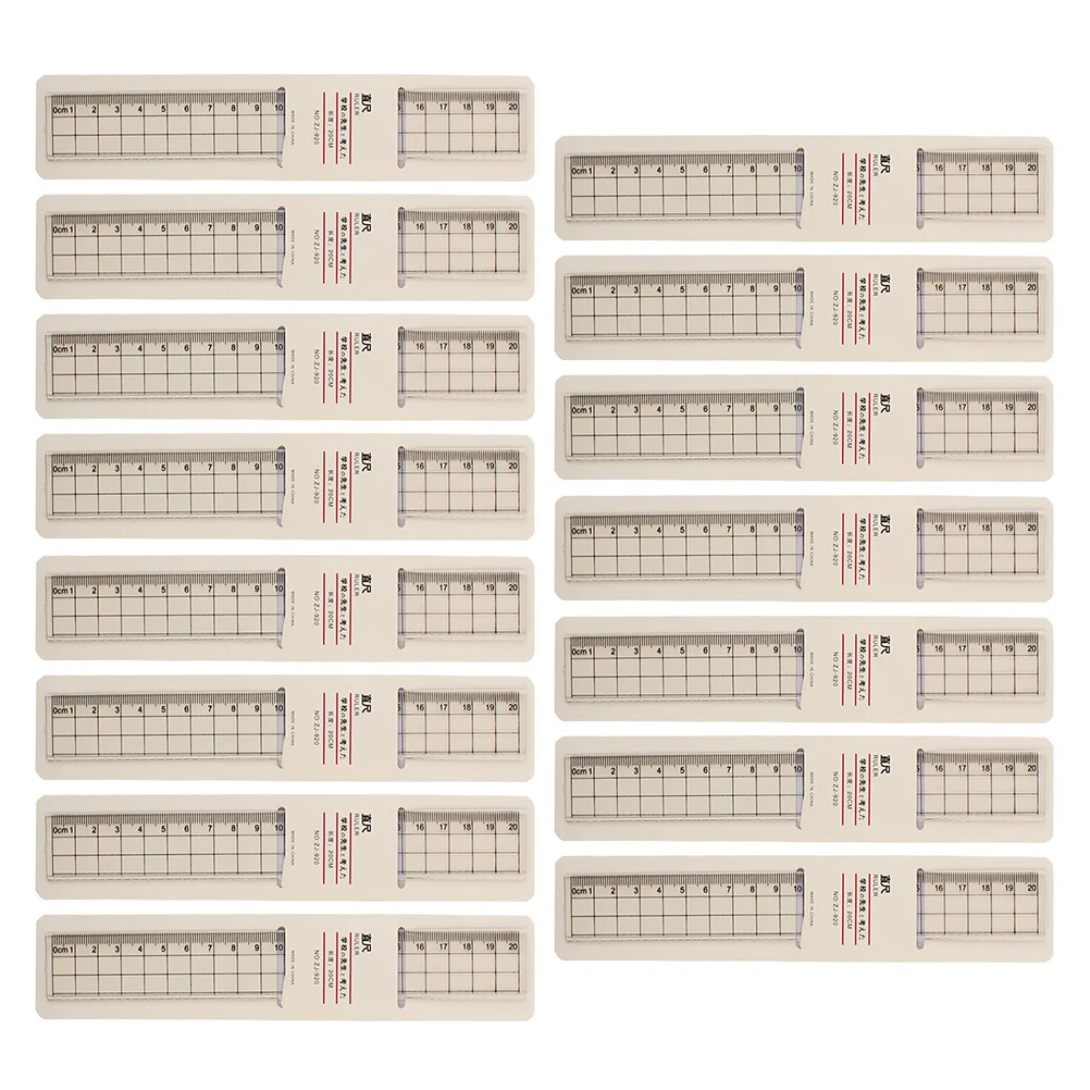 15pcs Students Stationery Measurement Tools Portable Drawing Rulers Drawing Tools Measuring Rulers for Office School Teacher
15pcs Students Stationery Measurement Tools Portable Drawing Rulers Drawing Tools Measuring Rulers for Office School Teacher