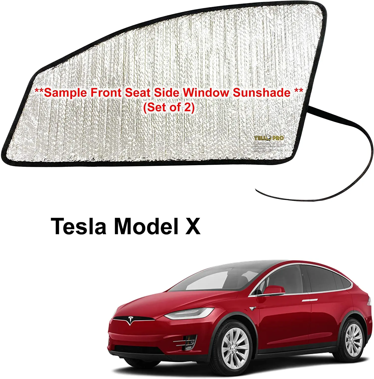 Боковое окно, переднее сиденье, солнцезащитный козырек для 2016-2022 Tesla Model X (набор из 2)
Боковое окно, переднее сиденье, солнцезащитный козырек для 2016-2022 Tesla Model X (набор из 2)