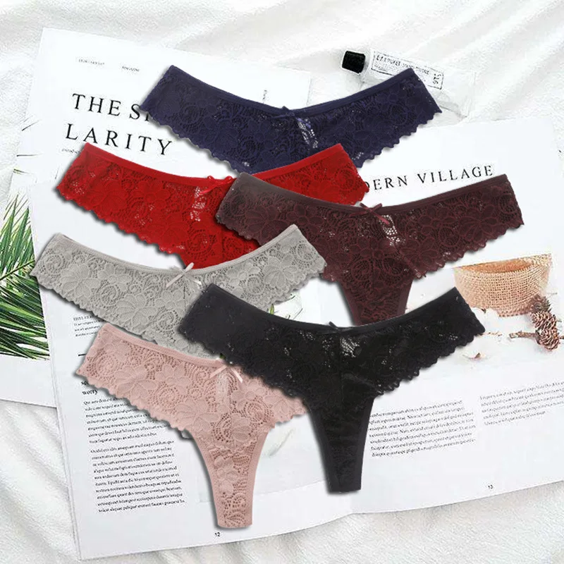 4PCS Women Sexy Cotton Lace Panties Low-Rise Women's thong Breathable Panty Intimate Solid Color Ladies Comfortable Underpants
4PCS Women Sexy Cotton Lace Panties Low-Rise Women's thong Breathable Panty Intimate Solid Color Ladies Comfortable Underpants