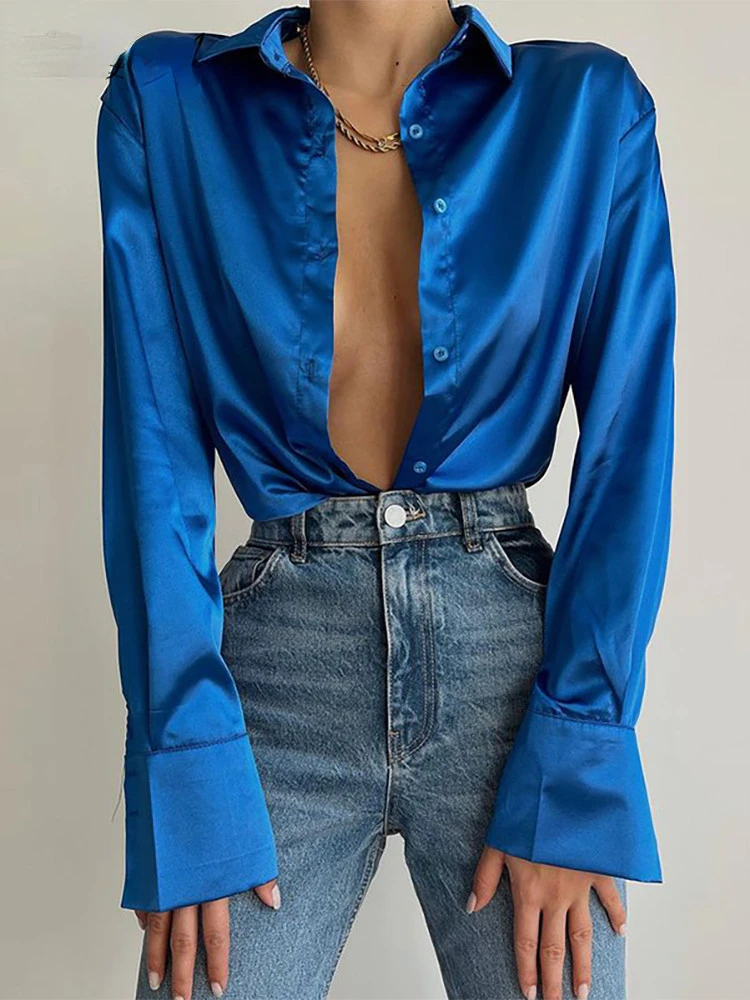 Y2KNew womentops traf Y2K roupas femininasSatin Green Fashion Long Sleeve Blouse Shirts Women V Neck Sexy 2022 Autumn Winter Cas
Y2KNew womentops traf Y2K roupas femininasSatin Green Fashion Long Sleeve Blouse Shirts Women V Neck Sexy 2022 Autumn Winter Cas