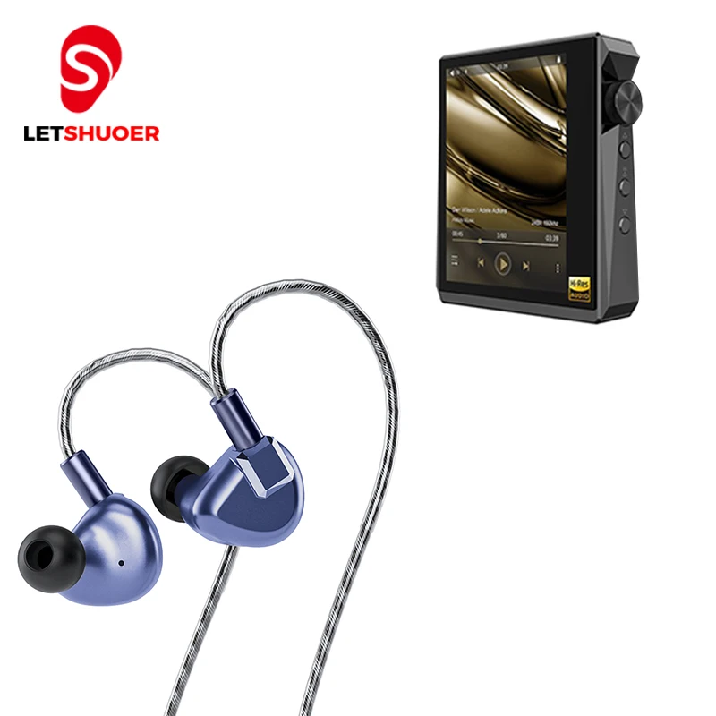 Letshuoer S12 Pro HiFi IEMs in Ear Wired Earphones Planar Monitor + Hidizs AP80 PRO Portable LDAC Lossless DAC AMP Music Player
Letshuoer S12 Pro HiFi IEMs in Ear Wired Earphones Planar Monitor + Hidizs AP80 PRO Portable LDAC Lossless DAC AMP Music Player