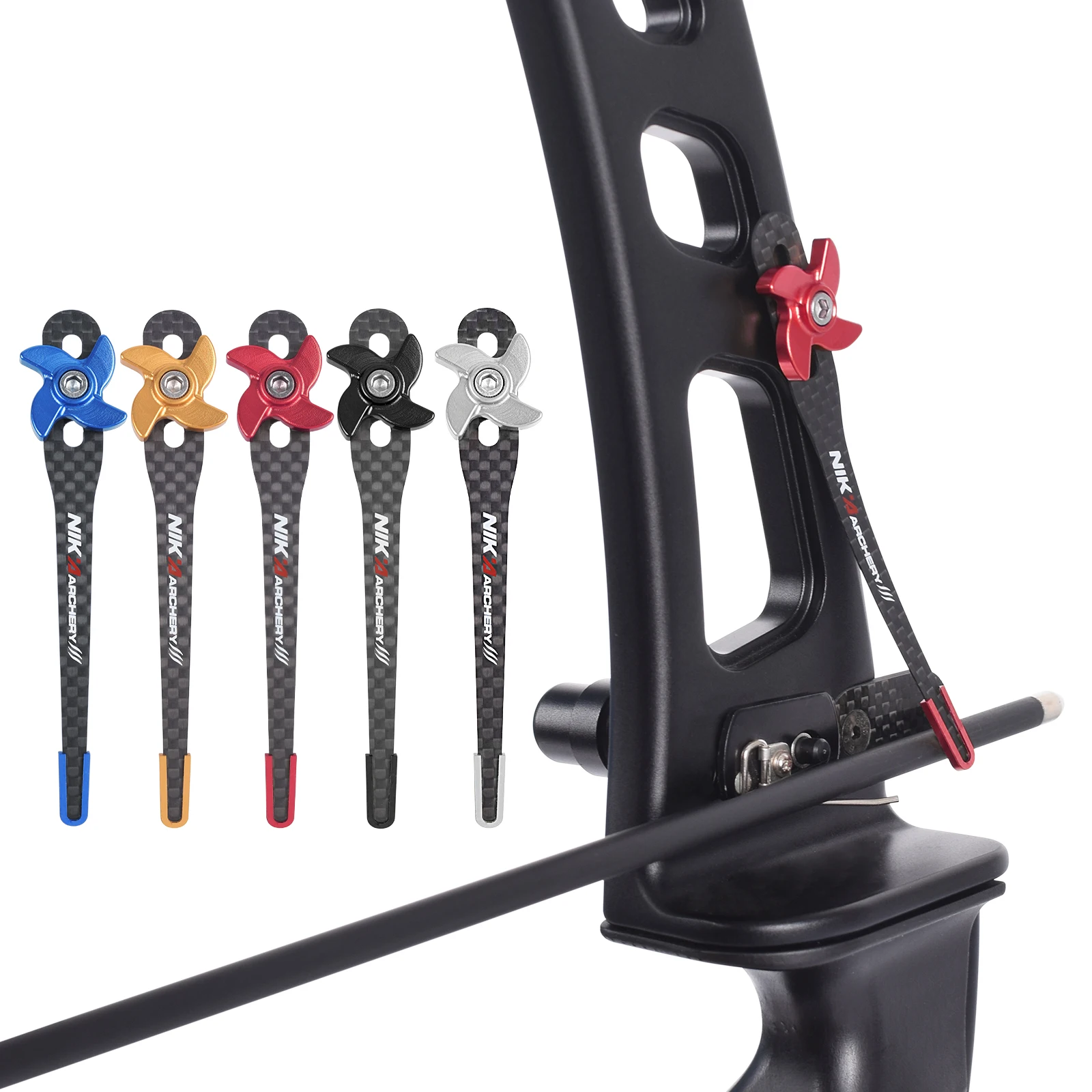 1piece NIKA Bow Clicker Carbon Fiber Clicker Archery Recurve Compound Bow Accessories Shooting
1piece NIKA Bow Clicker Carbon Fiber Clicker Archery Recurve Compound Bow Accessories Shooting