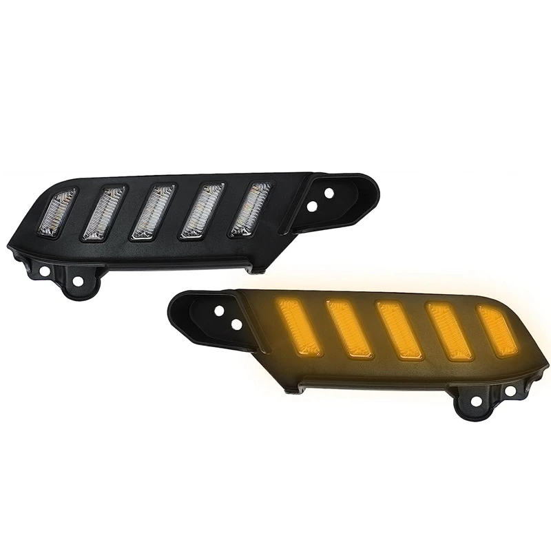 LED Daytime Running Lights for Toyota Tacoma 2016-2023, Amber Sequential Flash Turn Signal DRL Front Side Headlight
LED Daytime Running Lights for Toyota Tacoma 2016-2023, Amber Sequential Flash Turn Signal DRL Front Side Headlight