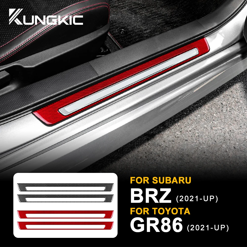 Sticker For Subaru BRZ Toyota GR86 2021 2022 Threshold Strip Car Real Carbon Fiber LHD RHD Door Sill Strip Protector Trim
Sticker For Subaru BRZ Toyota GR86 2021 2022 Threshold Strip Car Real Carbon Fiber LHD RHD Door Sill Strip Protector Trim