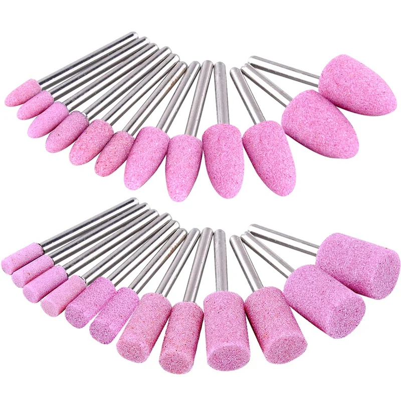 72 Pcs Mounted Points Abrasive Stone Heads Set 6 Sizes Grinding Wheel Bits For Dremel Rotary Tool - 1/8 Inch Shank
72 Pcs Mounted Points Abrasive Stone Heads Set 6 Sizes Grinding Wheel Bits For Dremel Rotary Tool - 1/8 Inch Shank