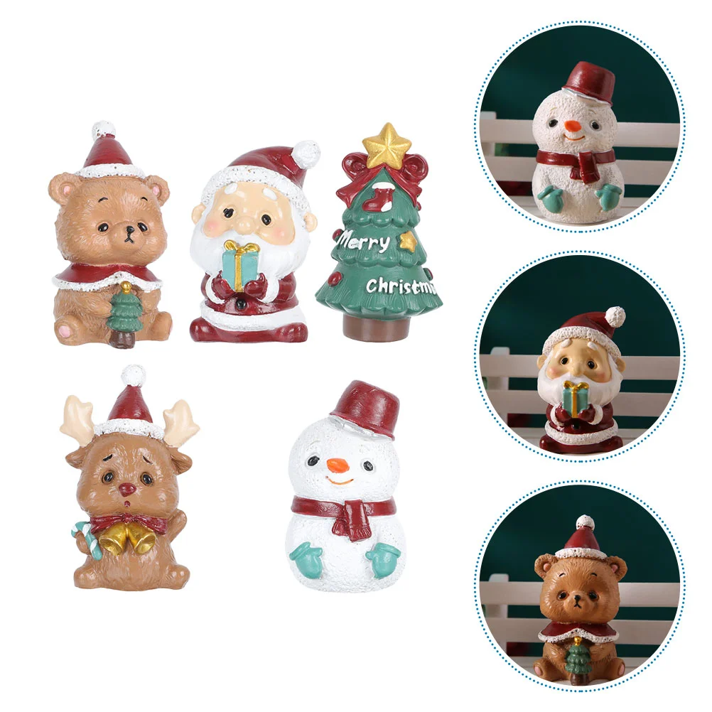 Christmas Figurines Miniature Mini Tinyfigurine Xmas Decorations Tree Decor Craft Santa Fairy Kids Ornaments
Christmas Figurines Miniature Mini Tinyfigurine Xmas Decorations Tree Decor Craft Santa Fairy Kids Ornaments