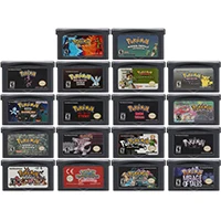 Video Game Cartridge 32 Bit Game Console Card for GBA Pokemo Games Series Moemon Emerald Fire Red Order and Chaos
Video Game Cartridge 32 Bit Game Console Card for GBA Pokemo Games Series Moemon Emerald Fire Red Order and Chaos